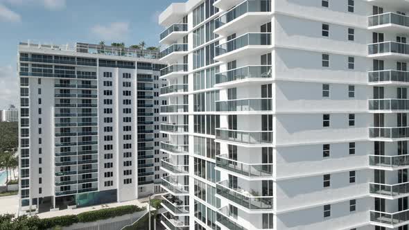 Luxury Apartments Footage in Miami Beach Coast Line