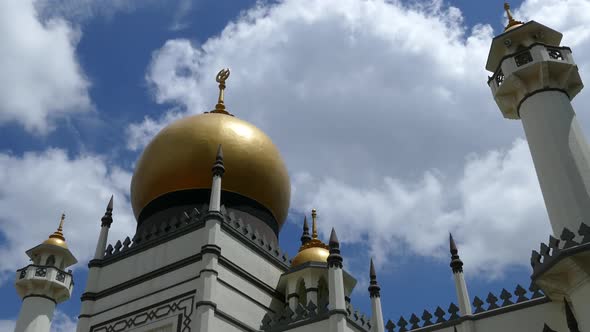 Time lapse from the Masjid Sultan Jawi