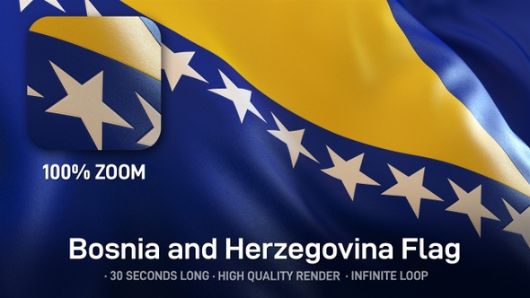 Bosnia and Herzegovina Flag