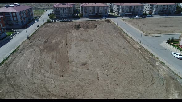 Cleared Land for Construction Site