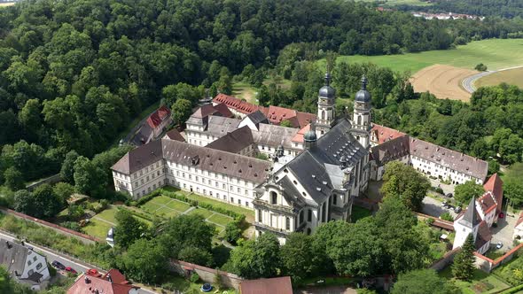 Schoental Abbey, Jagst, Baden-Wuerttemberg, Germany
