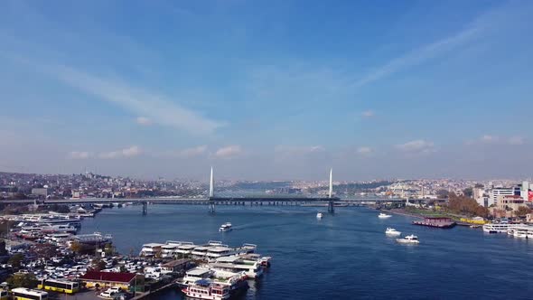 Golden Horn Bay Istanbul Turkey