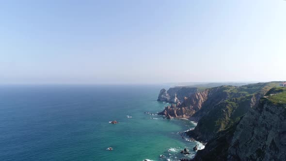 Blue Sea Landscape