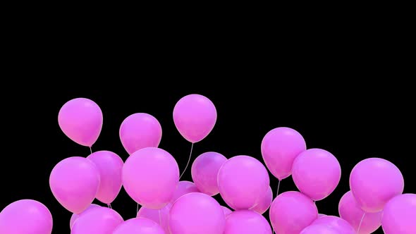 Pink Balloon Transitions