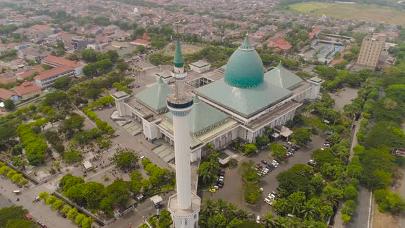 Mosque Al Akbar in Surabaya Indonesia