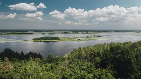 Green Islands River Landscape