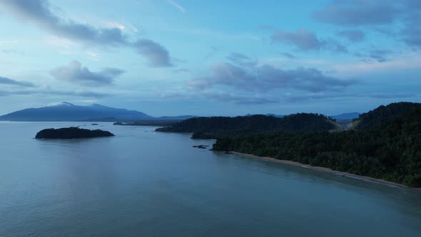 The Beaches at the most southern part of Borneo Island