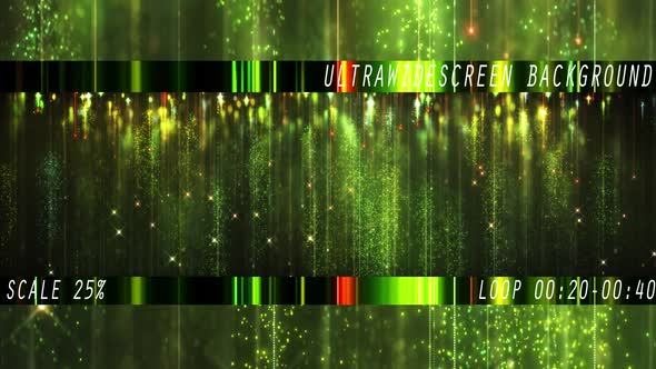 Green Red Streaks Dust Stars Particles  Christmas Widescreen Background