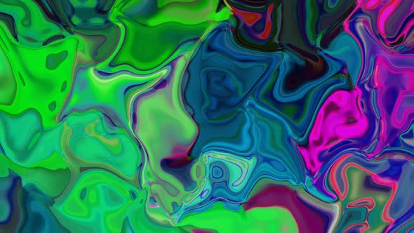 Abstract Liquid Motion Wave Background