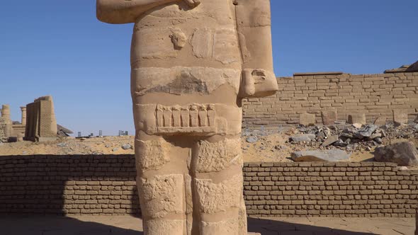 Kalabsha Temple on an island in Nubia next to Lake Nasser, Aswan, Egypt.