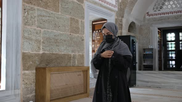 Muslim Woman Praying