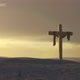 Easter Cross In Dunes Dolly Shot - VideoHive Item for Sale