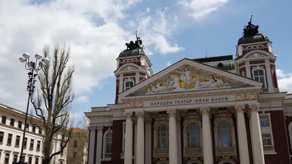 Time lapse from the Ivan Vazov National Theatre 