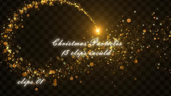 Particles Christmas alt