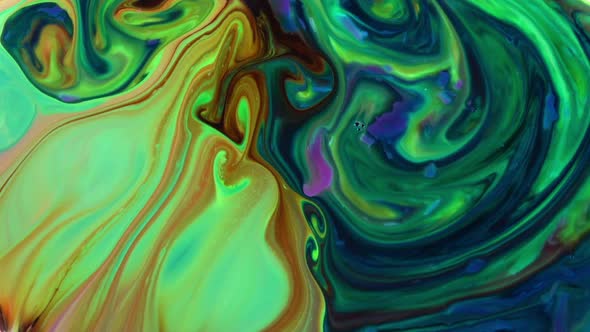 Abstract Colorful Sacral Liquid Waves Texture 878 alt