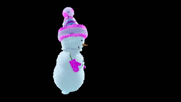 58 Snowman Dancing HD