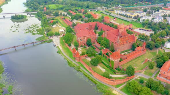 Castle of the Teutonic Order in Malbork is a 13th-century castle located near the town of Malbork, P