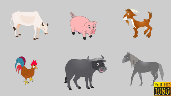 Farm Animals - HD