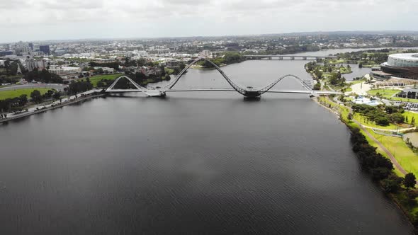 Aerial View of Perth Bridge