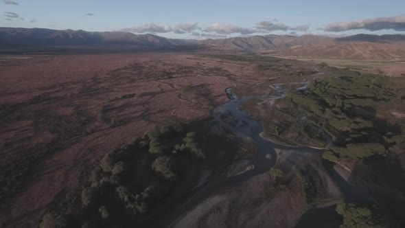 Beautiful New Zealand aerial