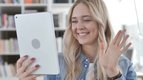 Online Video Chat with Tablet