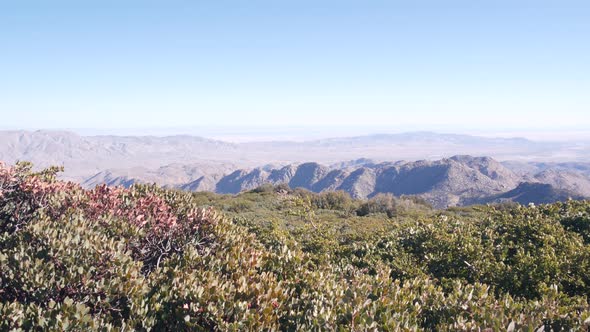 Mountains and Hills Desert Valley California Wilderness USA Hiking Mt Laguna