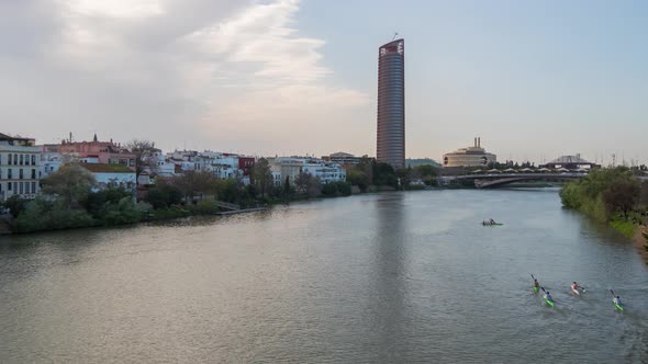 Timelapse of the Canal de Alfonso XIII