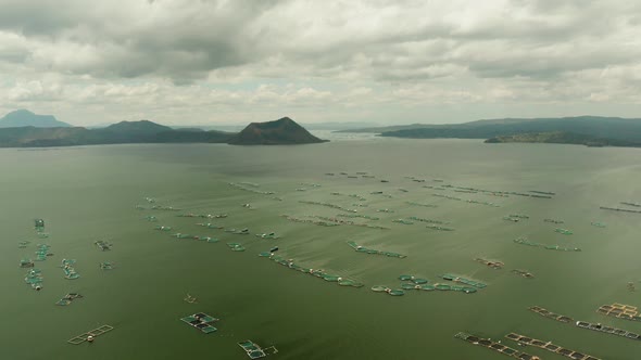 Taal Volcano in Lake