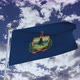 Vermont Flag With Sky 4k - VideoHive Item for Sale