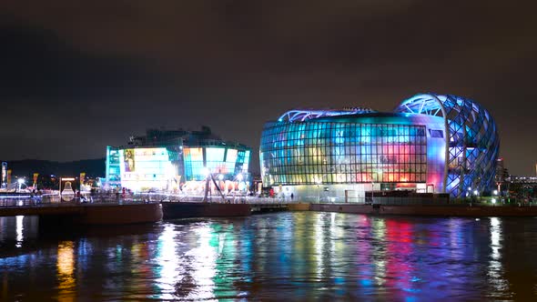 Night City Han River Building