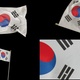 South Korea Flag Pack 4K - VideoHive Item for Sale