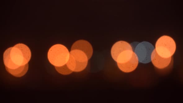 city light bokeh