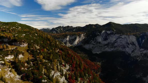 Beautiful Autumn Landscape in the Mountains