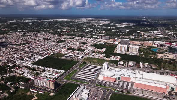 The huge urban development in southern mexico