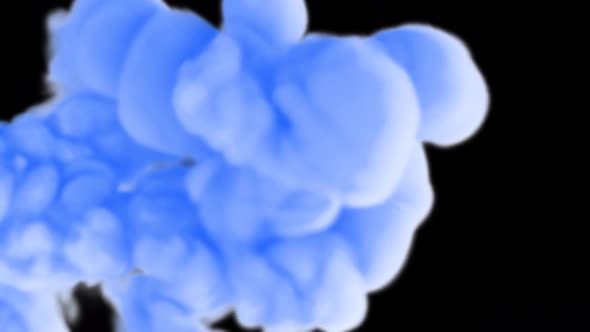Blue Smoke Moving 4K alt