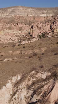 Cappadocia Landscape Aerial View