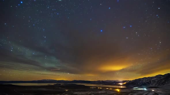 Time Lapse Of The Milky Way