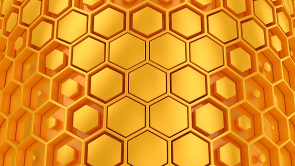 Background of Hexagons