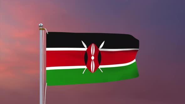 Kenya Flag 4k