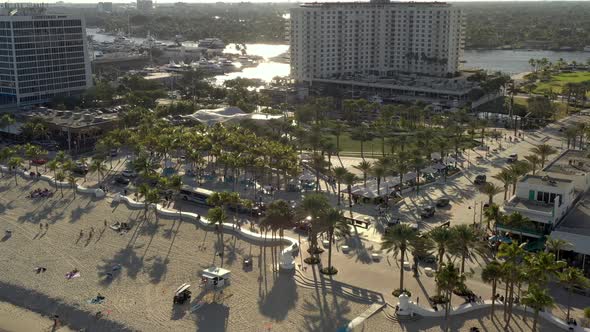 Fort Lauderdale Beach Reopening During Covid 19 Coronavirus Pandemic January 2021