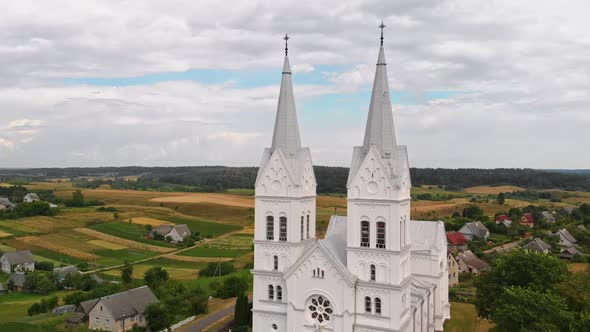 Church in Town Slobodka Braslav 