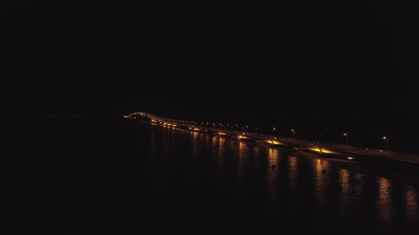 Suspension Cable Bridge in Surabaya