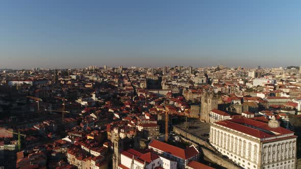 City of Porto Aerial View