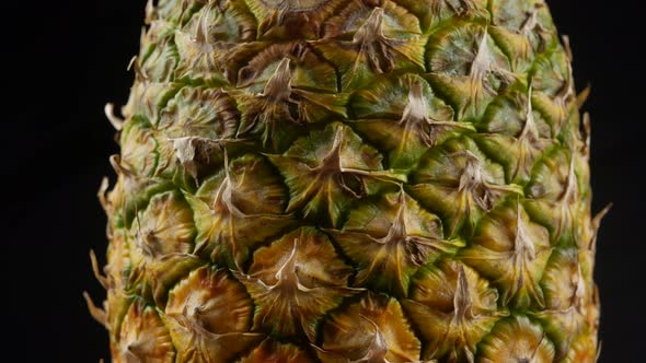 pineapple texture close up