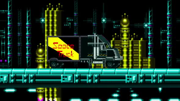 Loop Retro Game Space Truck alt