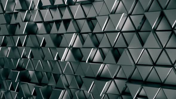 Metal Triangle Wall