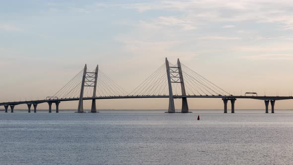 Clouds Bridge  Timelapse