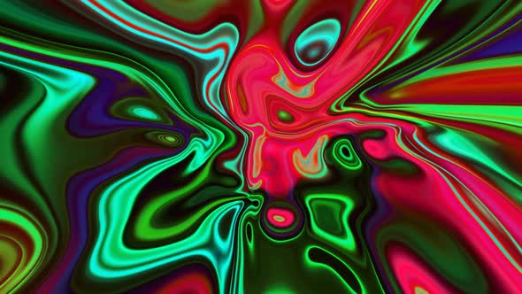 Abstract Colorful Smooth Liquid Background Animation 003