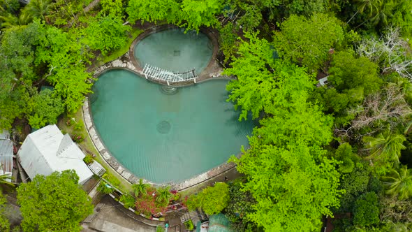 Bura Soda Water Swimming Pool. Camiguin, Philippines