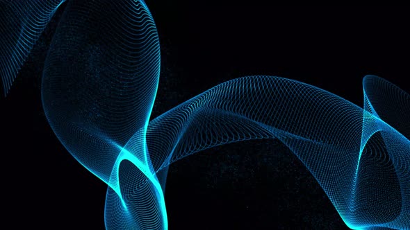 abstract particle wave background animation.Vd 1792